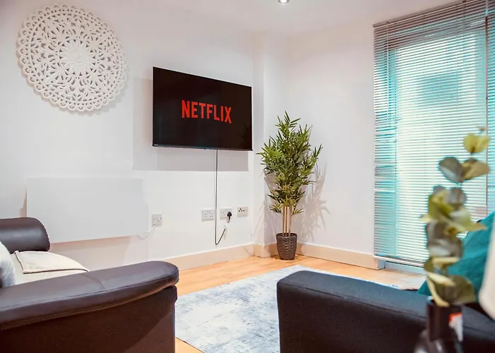 Apartment Leeds Dock 2Br 2Ba Balcony & River View Leeds (West Yorkshire)