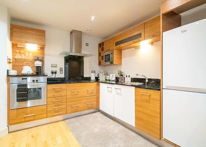 Appartement Leeds Dock 2Br 2Ba Balcony & River View Leeds (West Yorkshire)