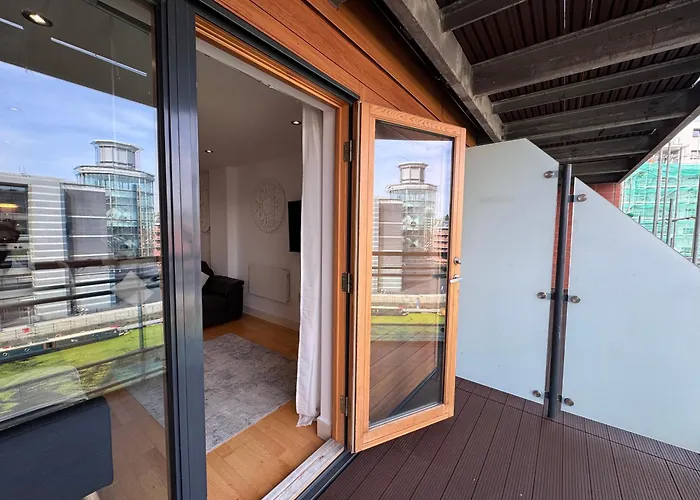 Appartement Leeds Dock 2Br 2Ba Balcony & River View